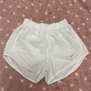 Nike Women's White Athletic Shorts